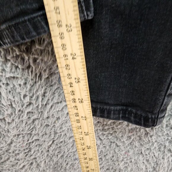 Frank And Oak Jeans Womens 29 Black Debbie Stretch Skinny - Picture 5 of 15